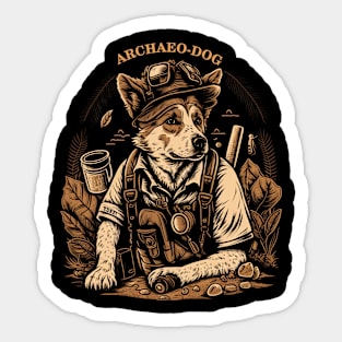 Archaeo-Dog Sticker